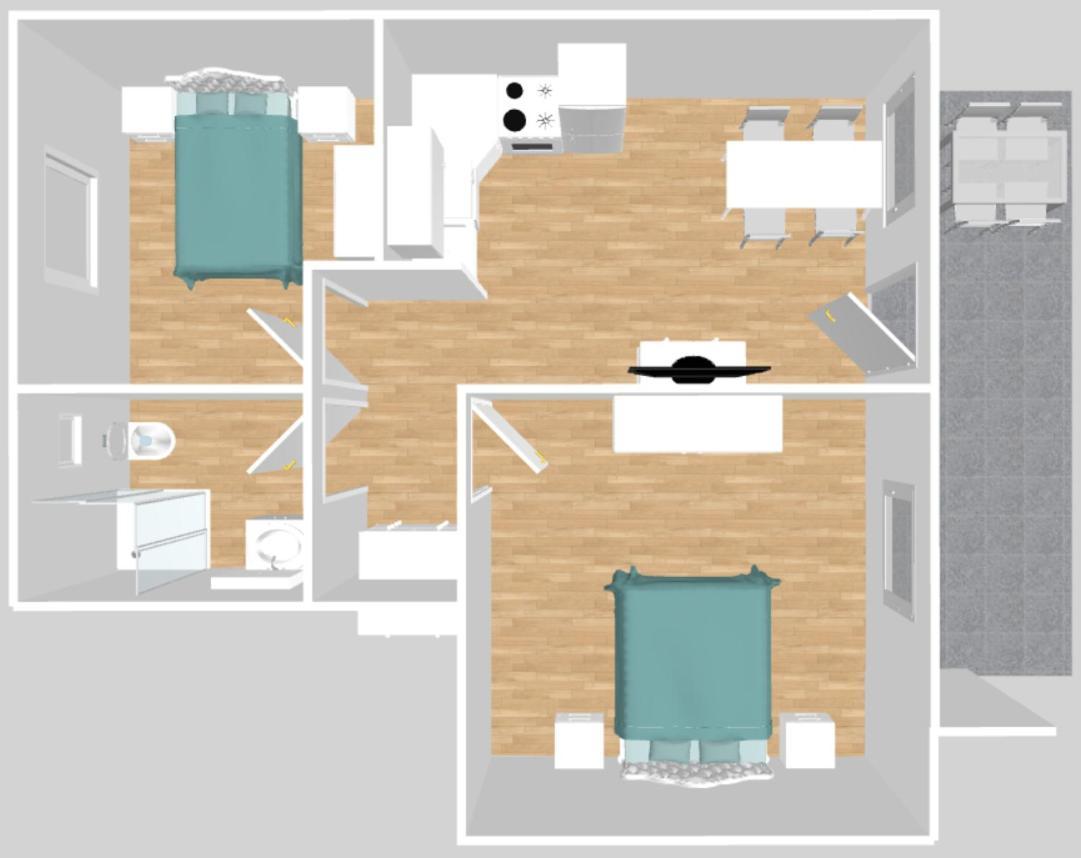 Apartmani Lavanda Vrsi Pokoj fotografie